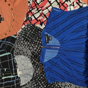 Women Shirts Non Wrinkle Shirts Office Career Clothes Size S Bundle Of 6